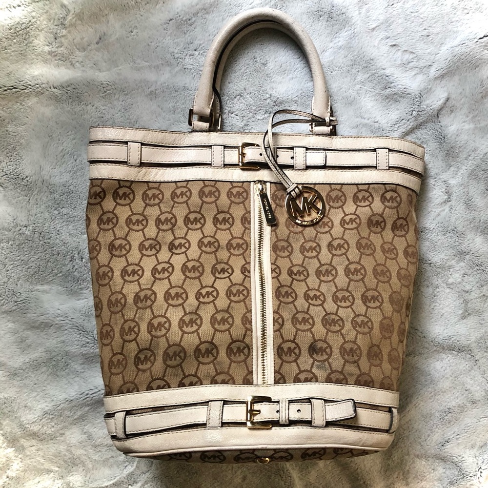 Michael Kors monogram canvas bag